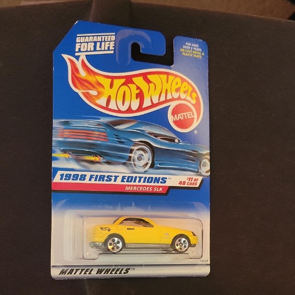 1998 First Editions Mercedes SLK - Yellow